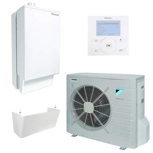 Daikin Intergas R hybride warmtepomp set lucht/water koelen/verwarmen 8 kW (incl. std. montage)